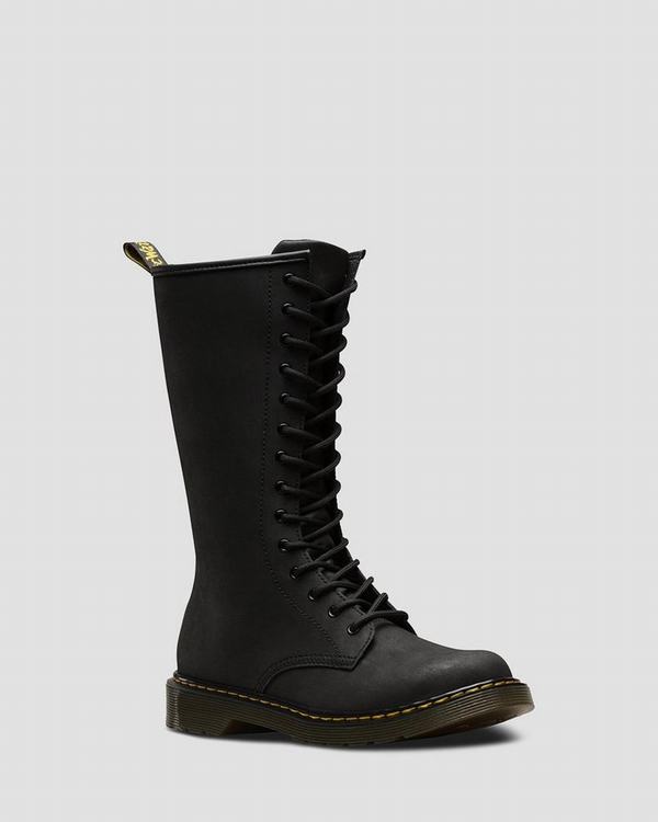 Dr Martens Dětské Kotníkové Boty Youth 1914 Černé, CZ-963754